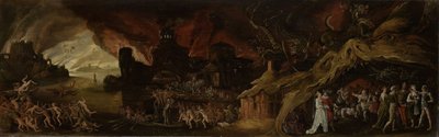 Il giudizio universale e i sette peccati capitali da Jacob van Swanenburgh